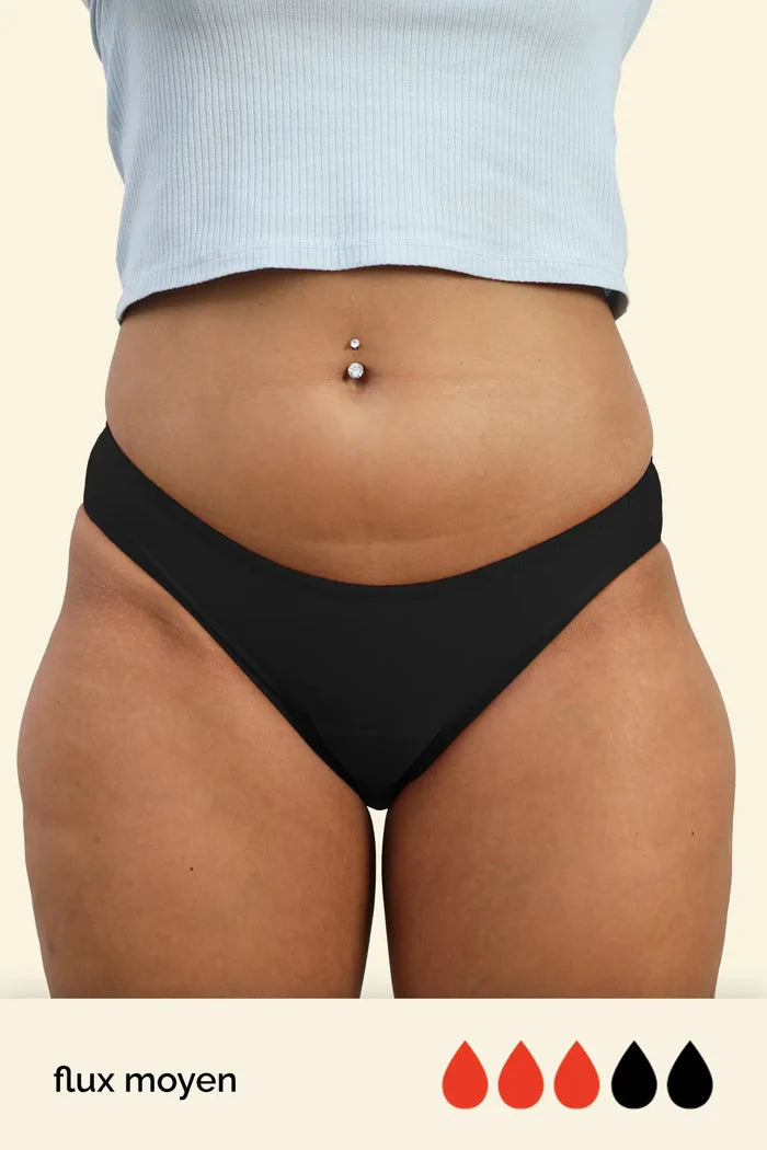 Blooming - Culotte menstruelle Emma Noir - T38 - Sans Boite