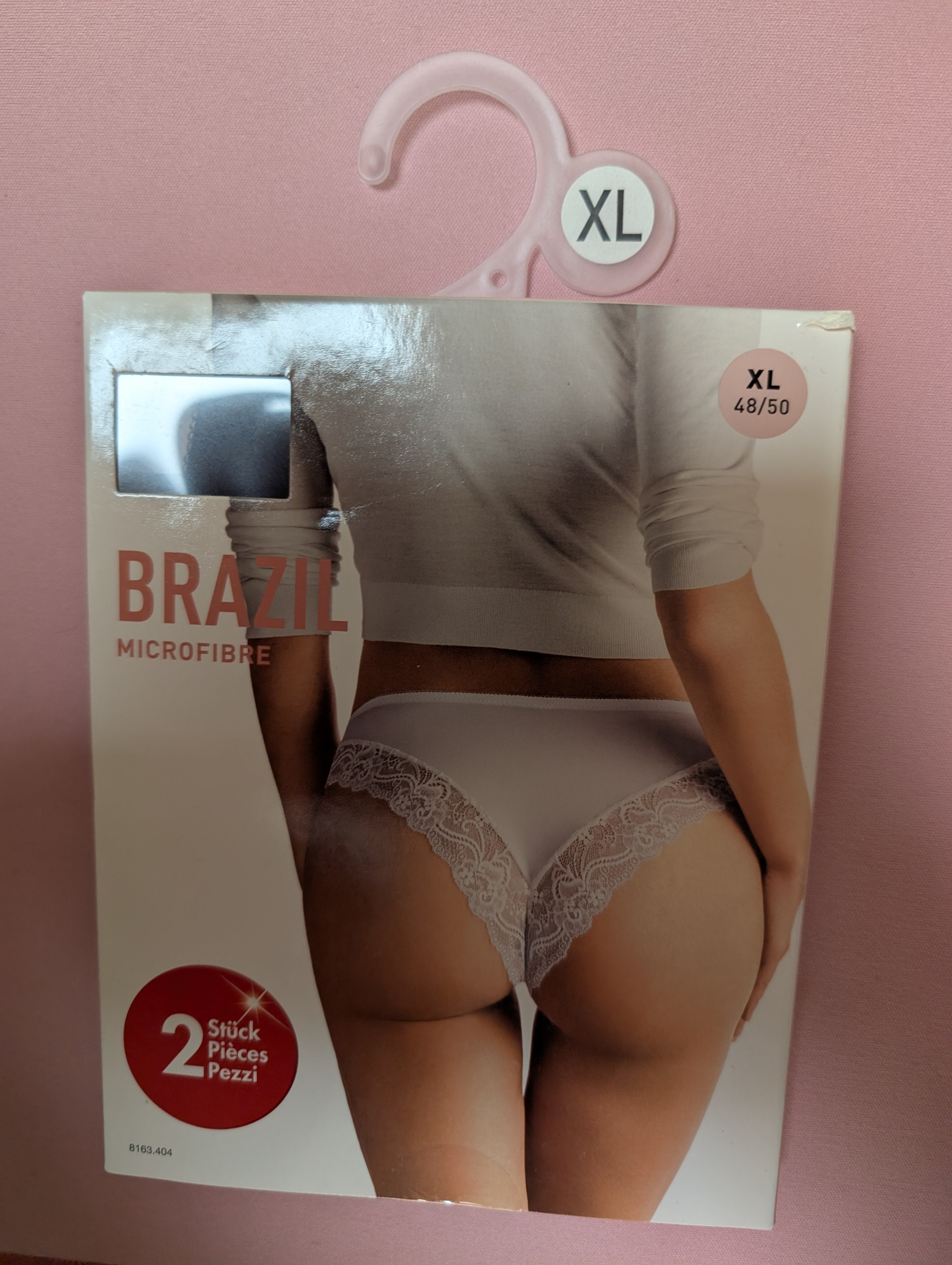 Brazil microfibre Noir - Lot de 2