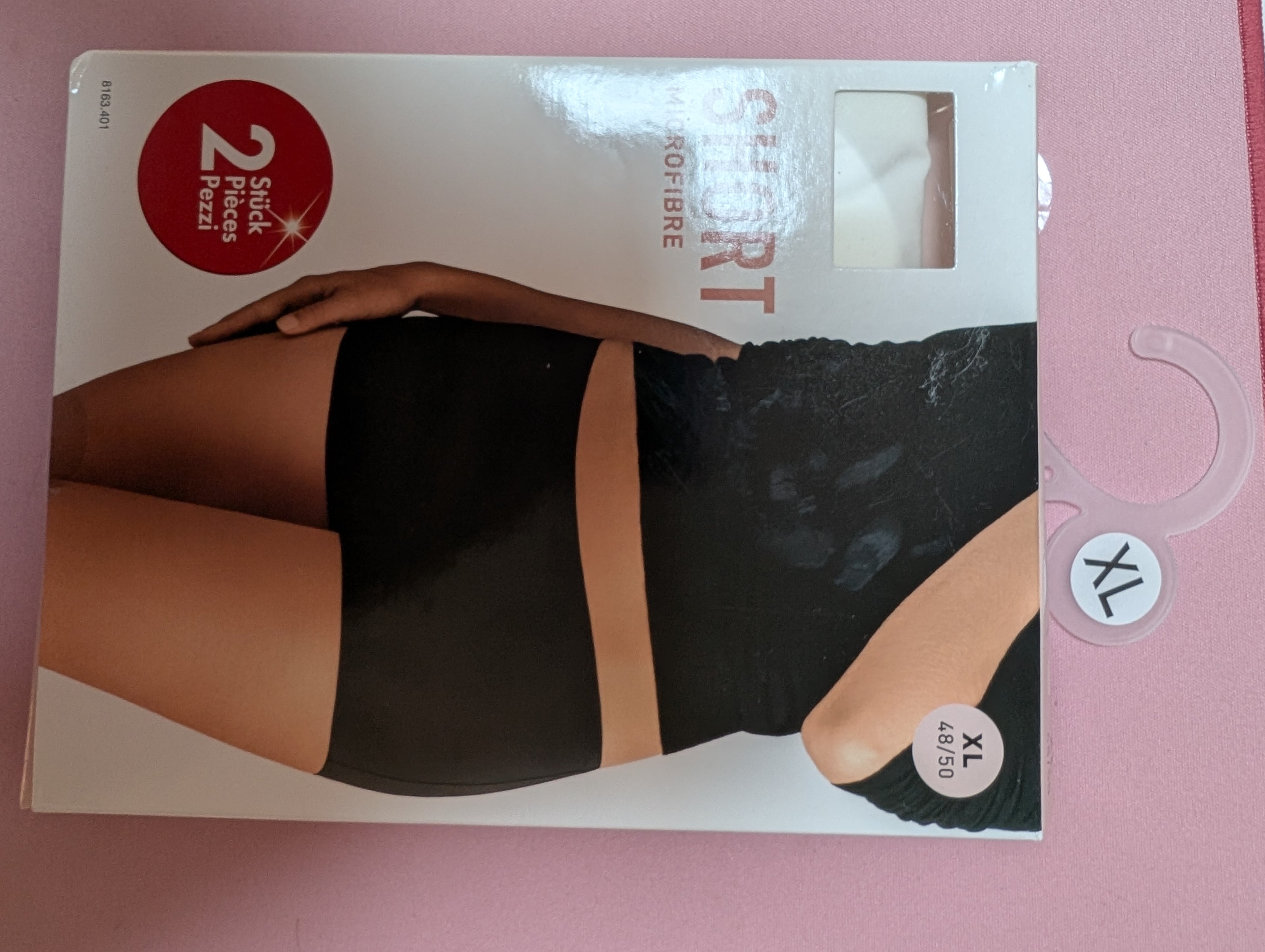 Short Microfibre - Lot de 2