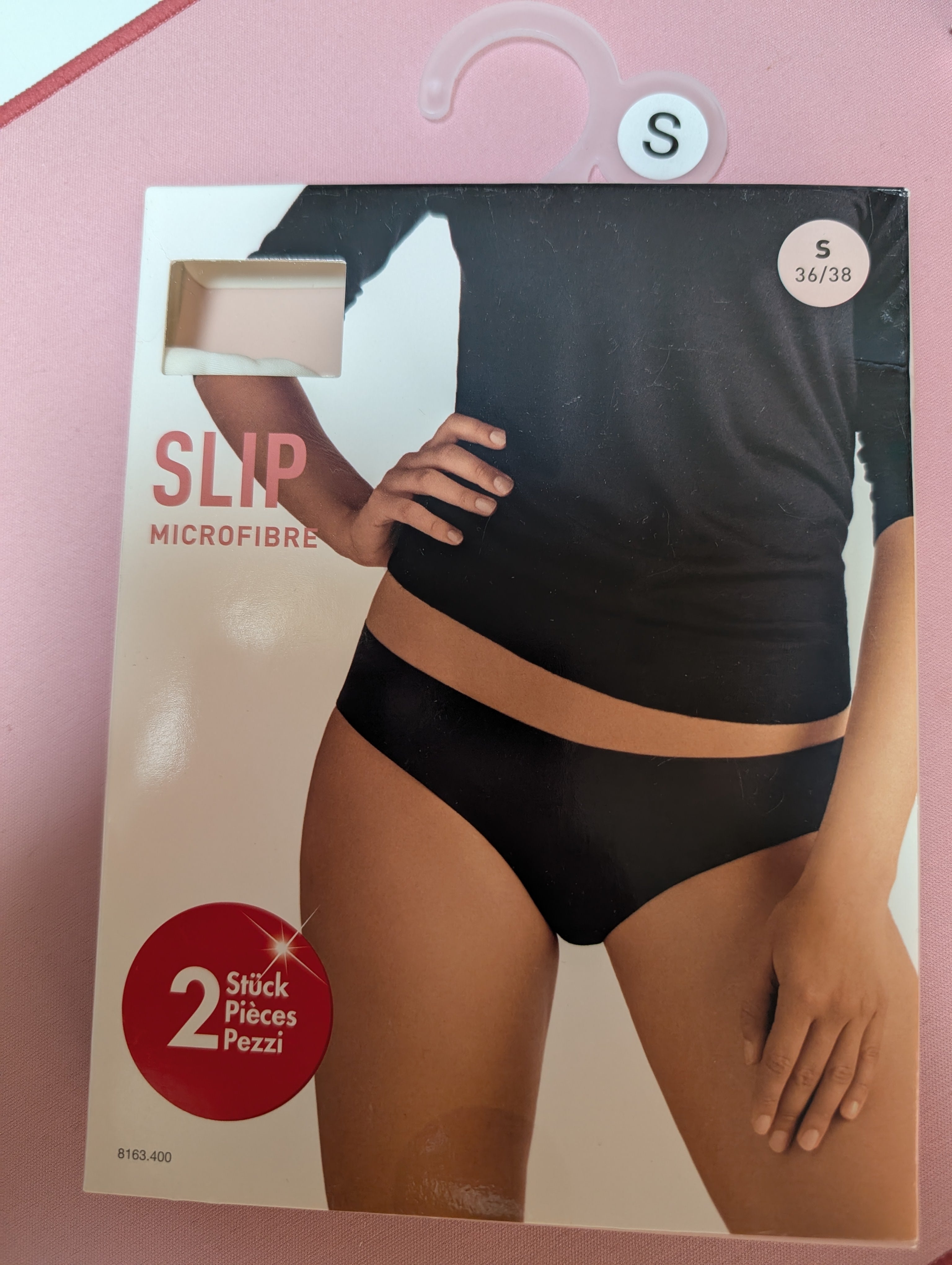 Slip Microfibre - Lot de 2