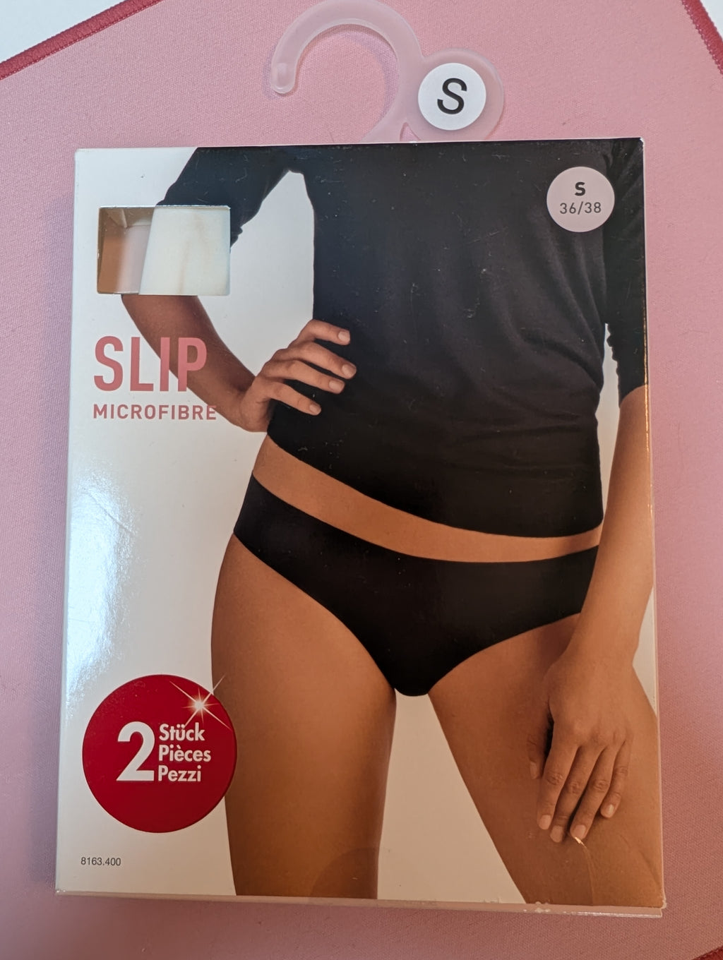 Slip Microfibre - Lot de 2