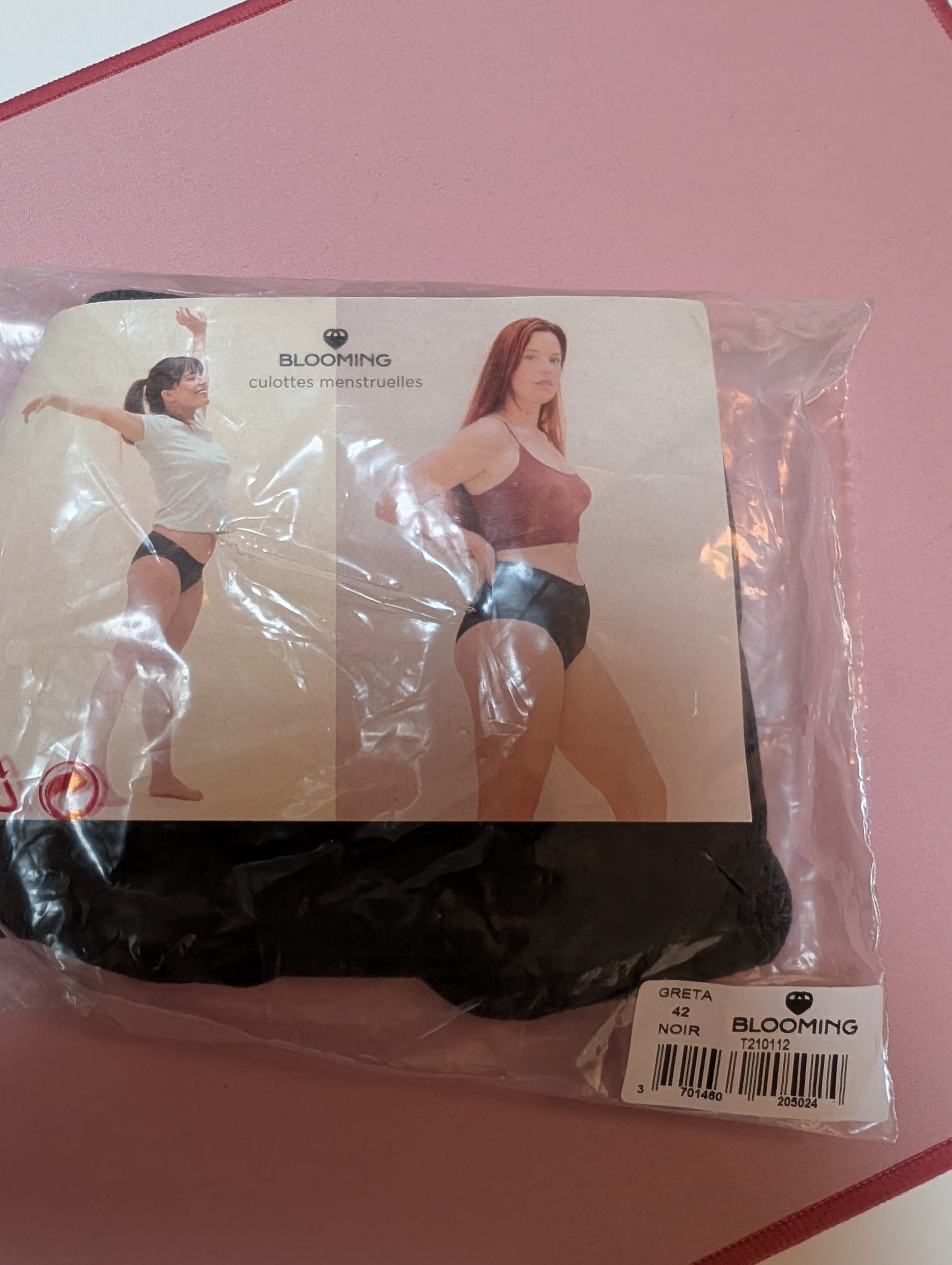 Blooming - Culotte menstruelle Greta Noir - T42 - Sans Boite