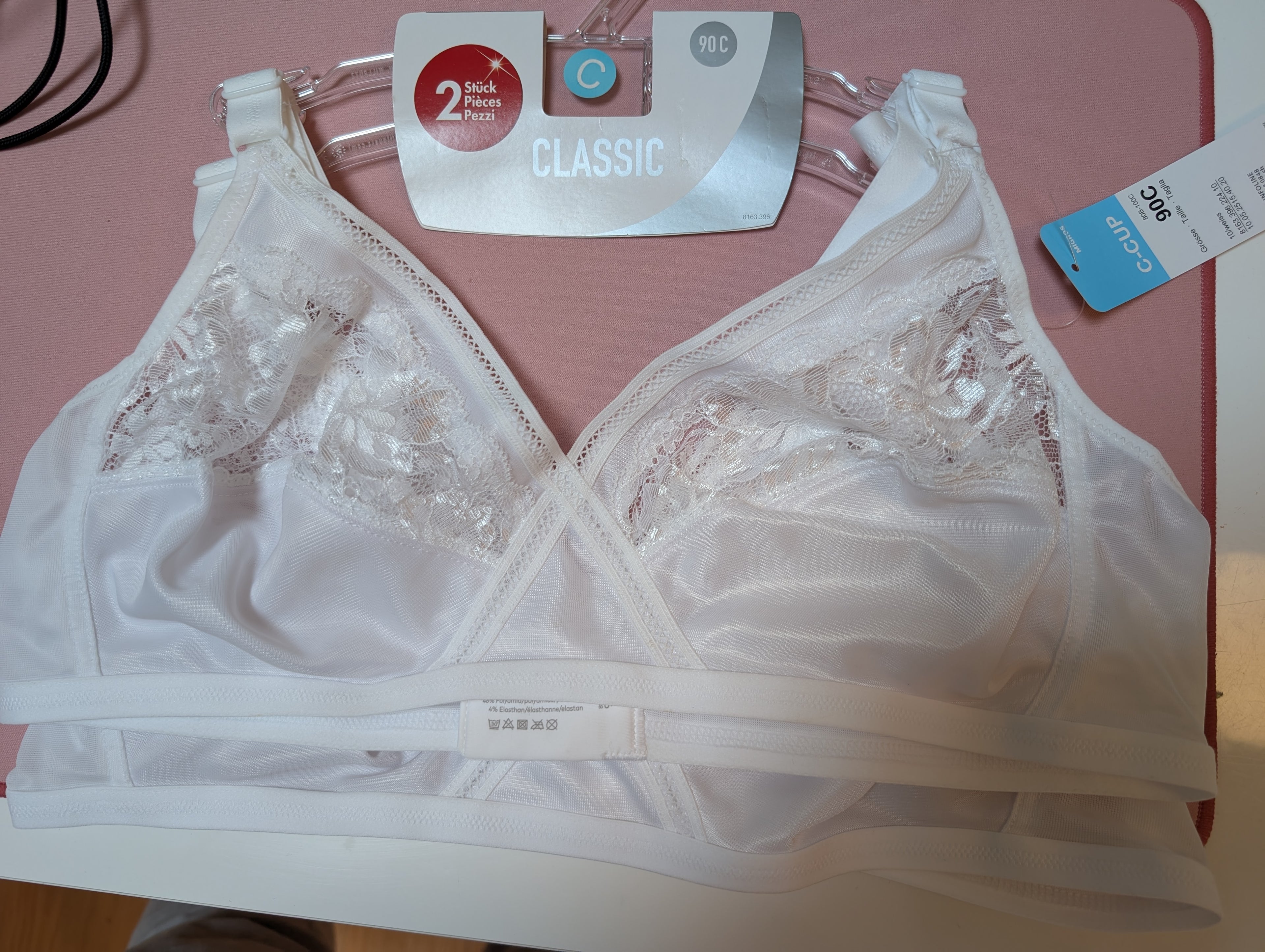 Soutien gorge Blanc - Lot de 2 - Classique