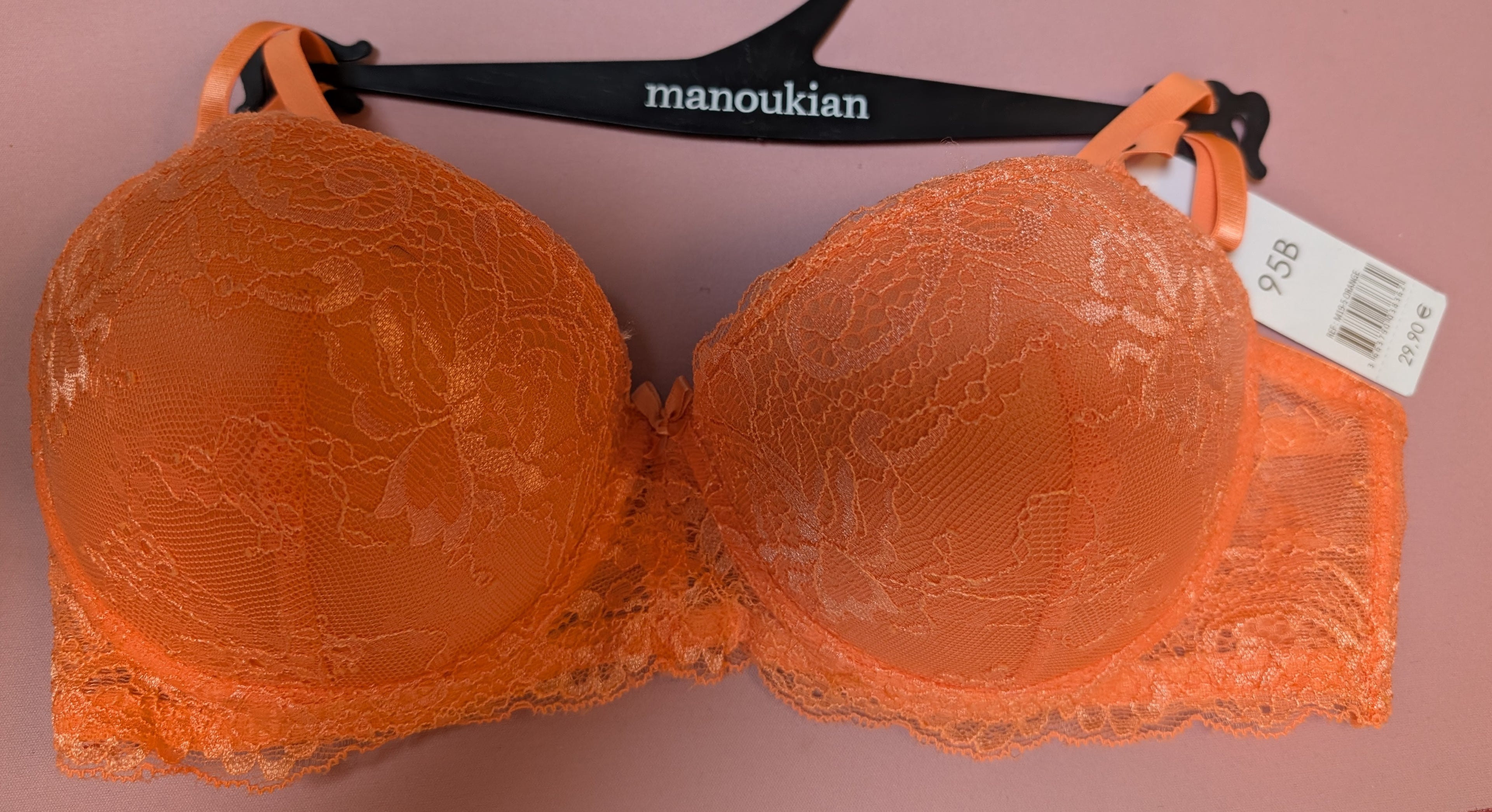 Manoukian - Soutien gorge Classique Orange