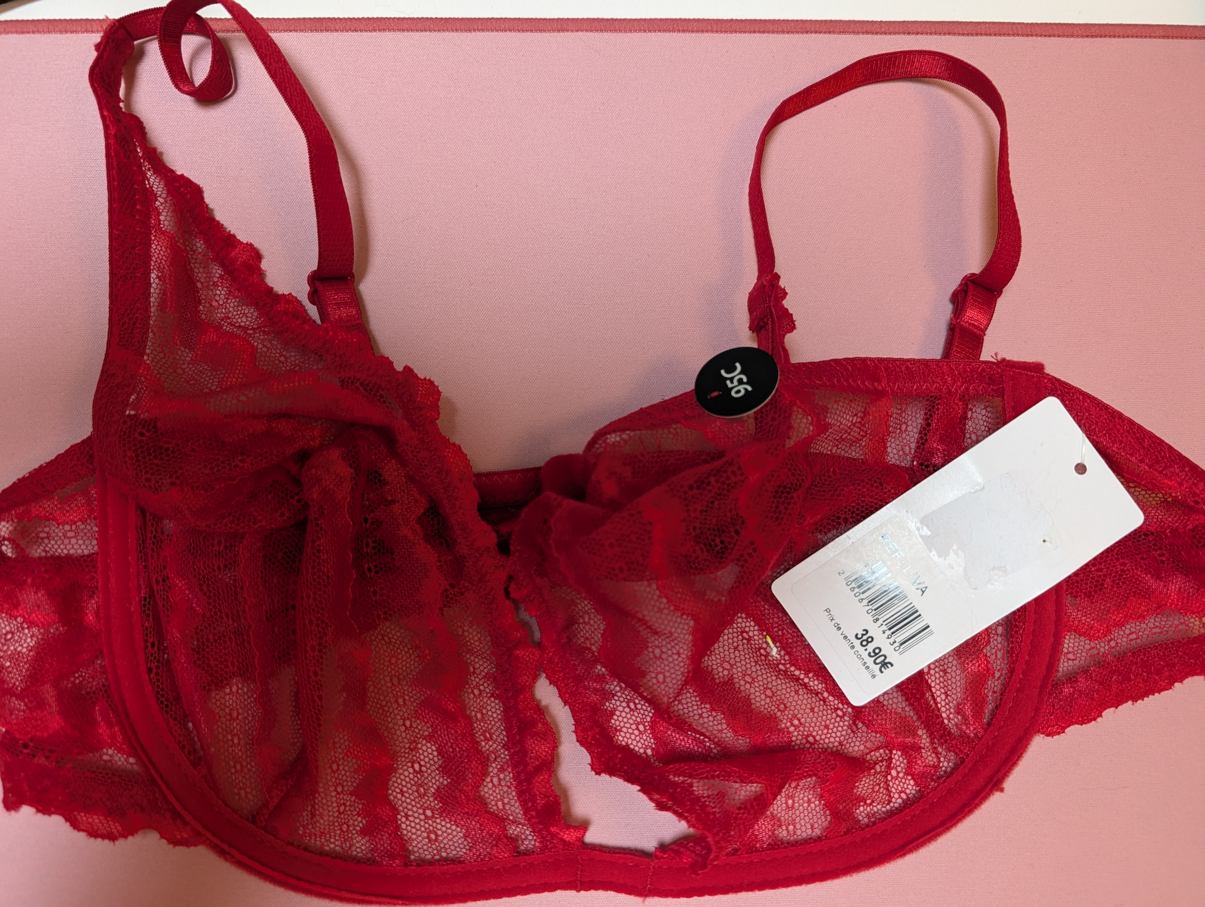 Understory - Soutien gorge Rouge Liva - 95C