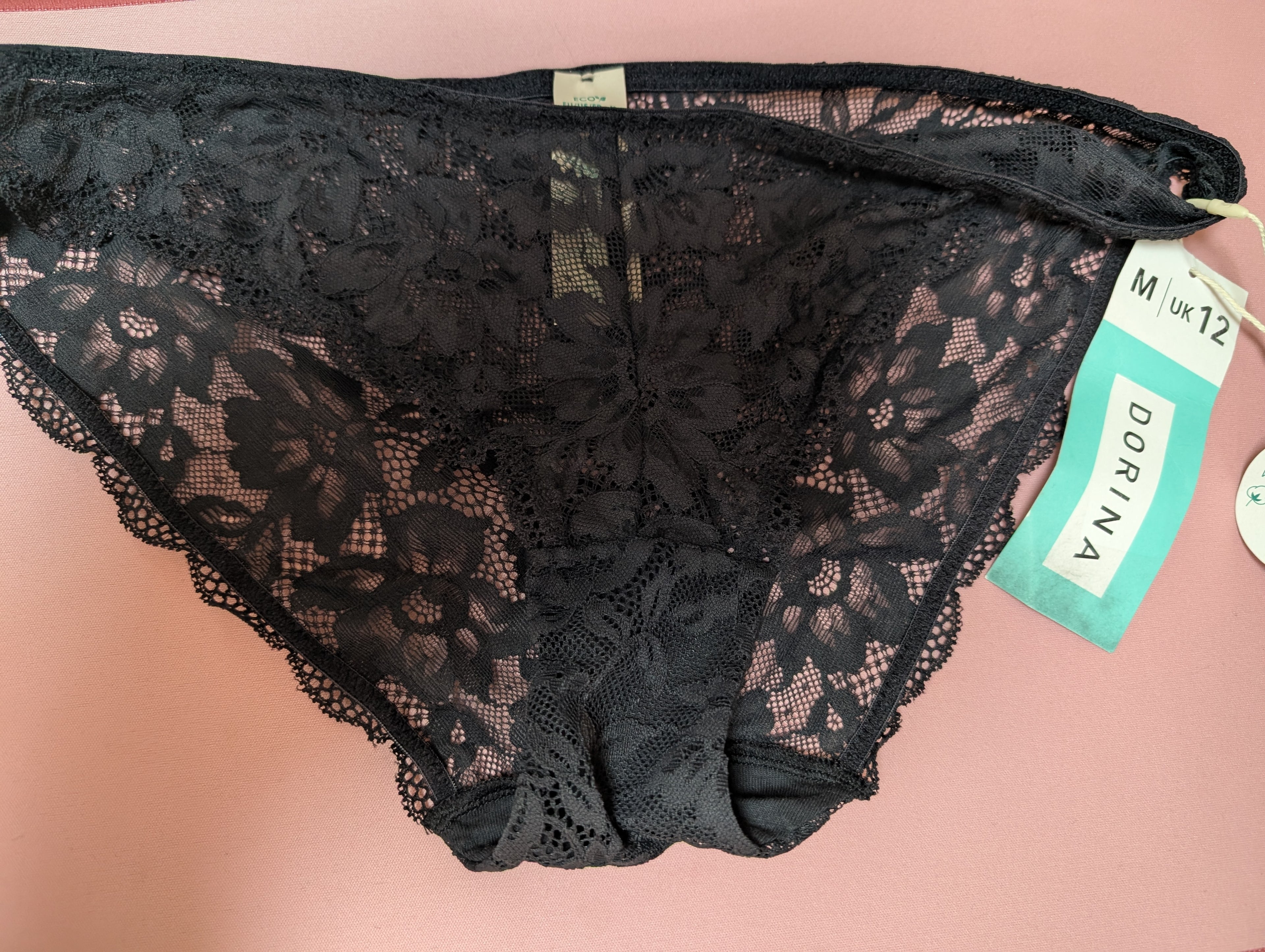 Dorina - Lot de 3 culottes Noir - Taille M