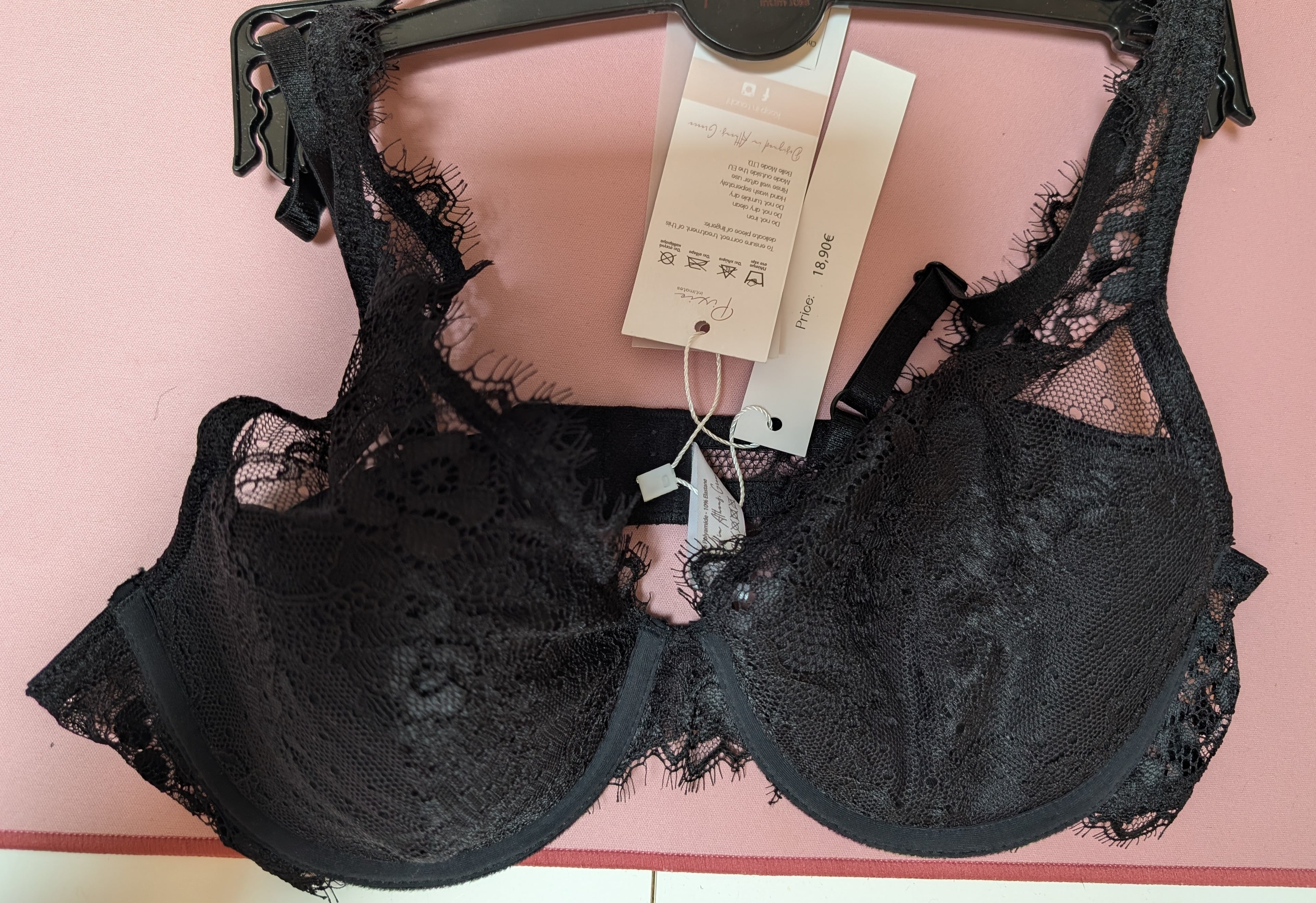 Pixie Intimates - Soutien Gorge - Noir - Chiara - 90B