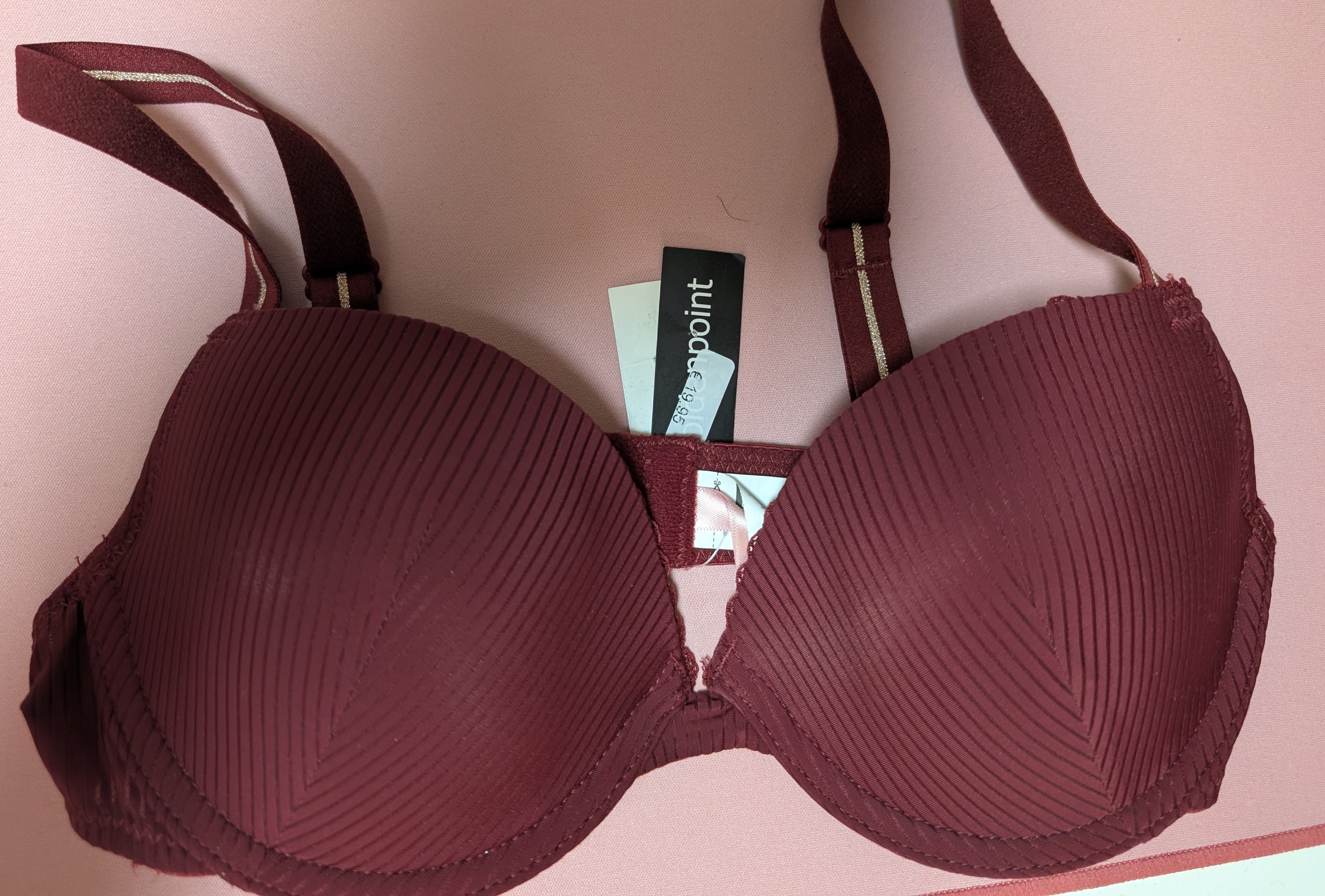 Goldenpoint - Soutien gorge classique Bordeaux - 80